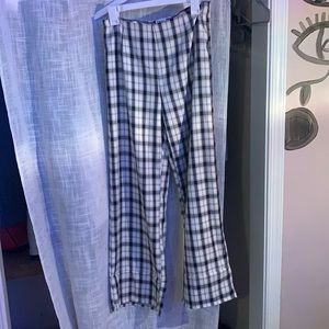 Highwaisted checkered pants
